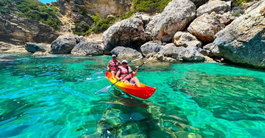 Cala Granadella: Cala en Caló Sea Cave Snorkel & Kayak Tour - FAQs