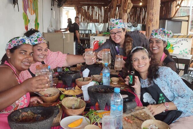 Cooking classes + margaritas and mezcal tasting