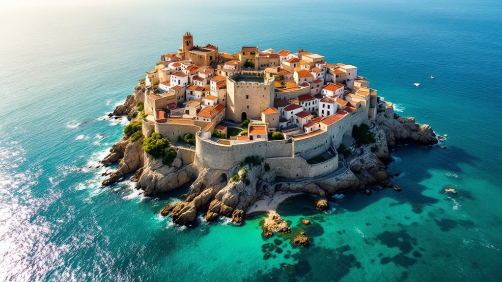 medieval coastal town charm