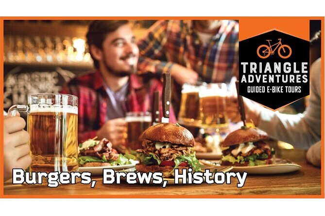 Raleigh Guided E-Bike Tour: Burgers, Brews, and History too - The Value of the Experience